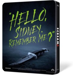 Scream 2 - 4K UHD + BLU RAY - SteelBook limité - 25ème anniversaire - IMPORT