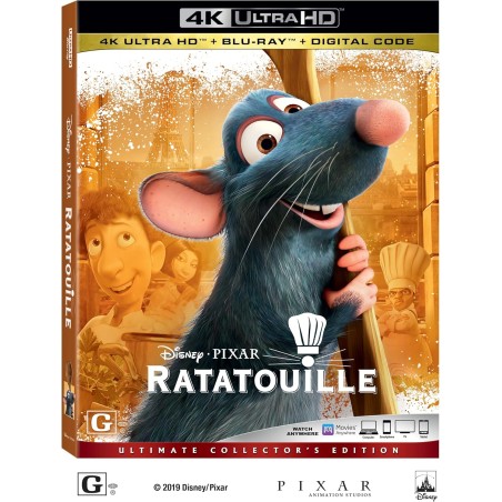 Ratatouille - Blu-Ray + 4K UHD
