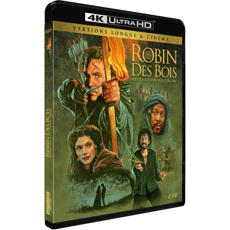 ROBIN DES BOIS, PRINCE DES VOLEURS - 4K UHD + Blu Ray - Film en version cinéma et version longue