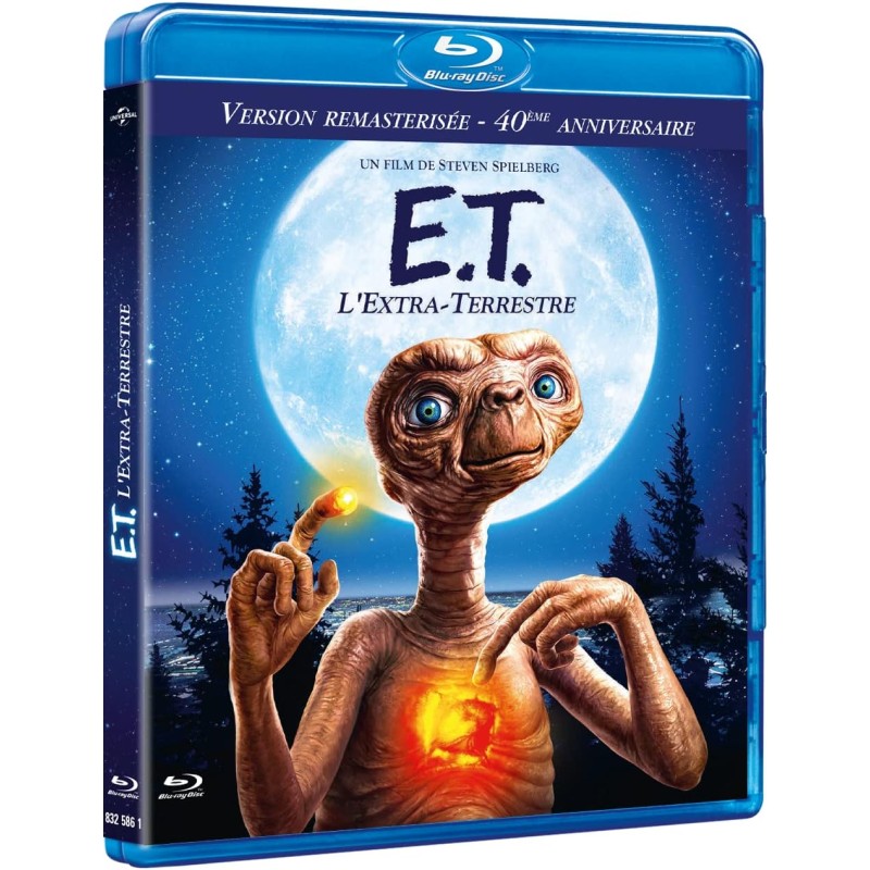 E.T. l'extra terrestre - 40ème anniversaire - Version remasterisée - BLU RAY