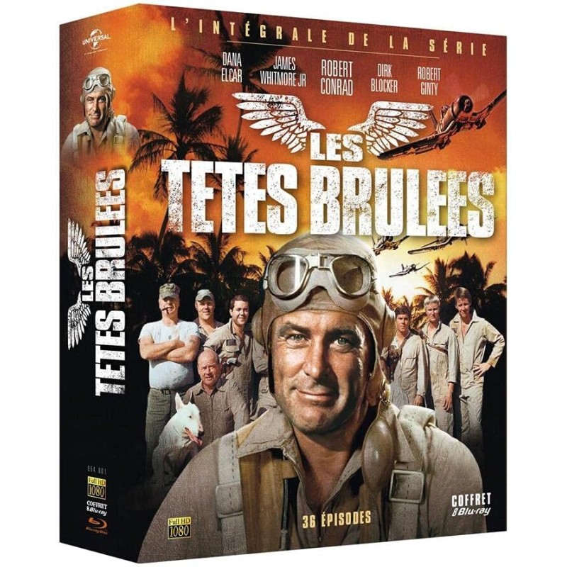 LES TETES BRULEES - L'INTEGRALE - 8 BLU RAY