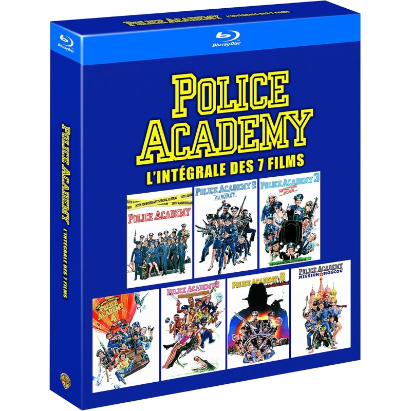 POLICE ACADEMY - L'intégrale 7 Films - BLU RAY