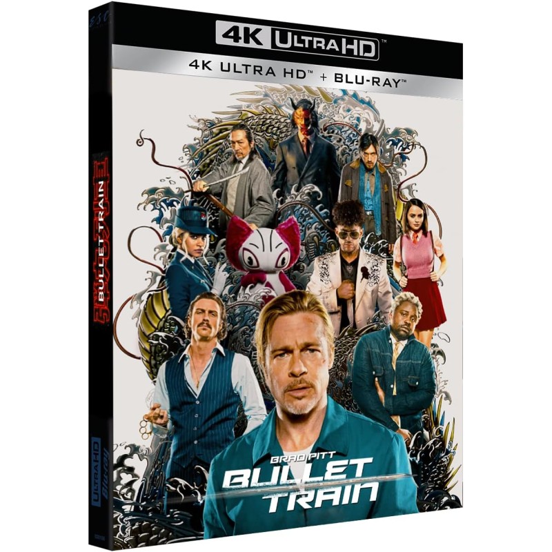 BULLET TRAIN - 4K UHD + Blu Ray