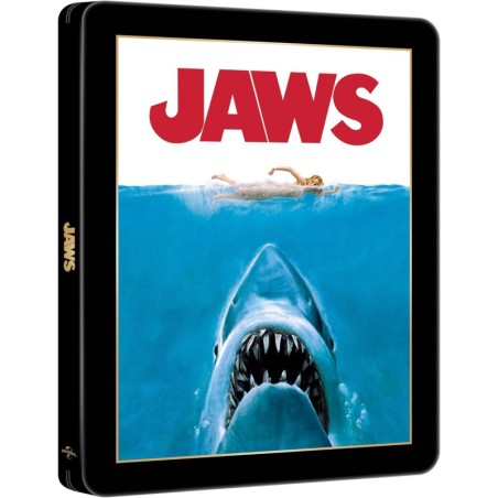 JAWS : 4K UHD + BLU RAY - Limited Edition - Steelbook - IMPORT