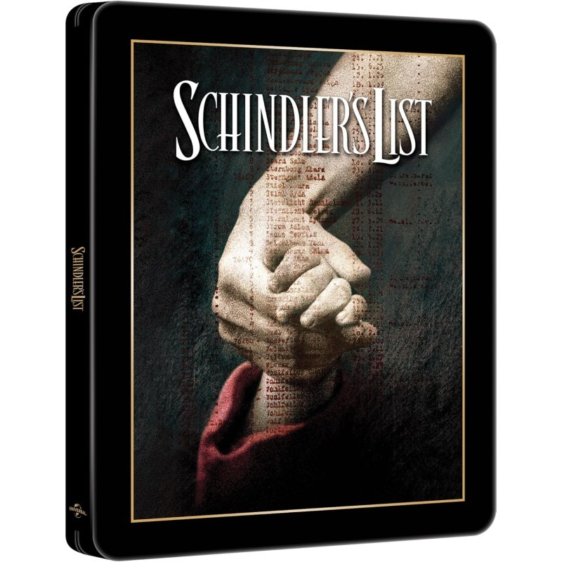 LA LISTE DE SCHINDLER - 4K UHD + BLU RAY - Édition limitée - Steelbook