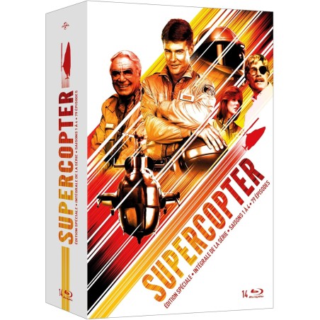 Supercopter - Intégrale - Saison 1 à 4 - Edition spéciale - Coffret 14 Blu-Ray