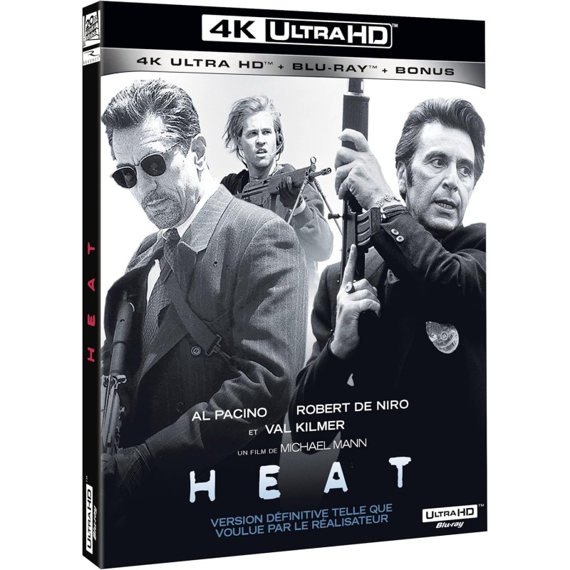 Heat - 4K UHD + Blu Ray + Blu Ray Bonus