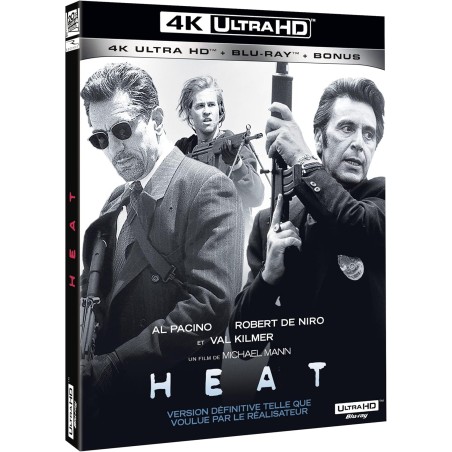 Heat - 4K UHD + Blu Ray + Blu Ray Bonus