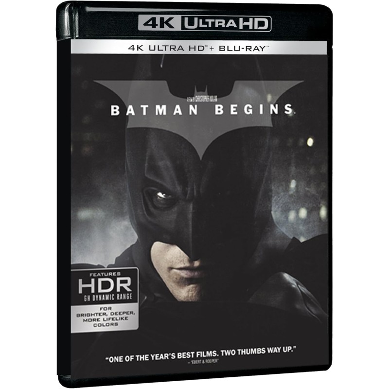 BATMAN BEGINS - 4K UHD + Blu Ray