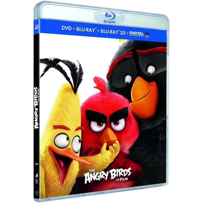 ANGRY BIRDS, LE FILM -  Blu-ray 3D + Blu-ray + DVD + Copie digitale