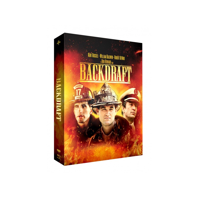 BACKDRAFT - Lenticular 3D - 4K UHD + BLU RAY - Steelbook numéroté - CDC - N° 2