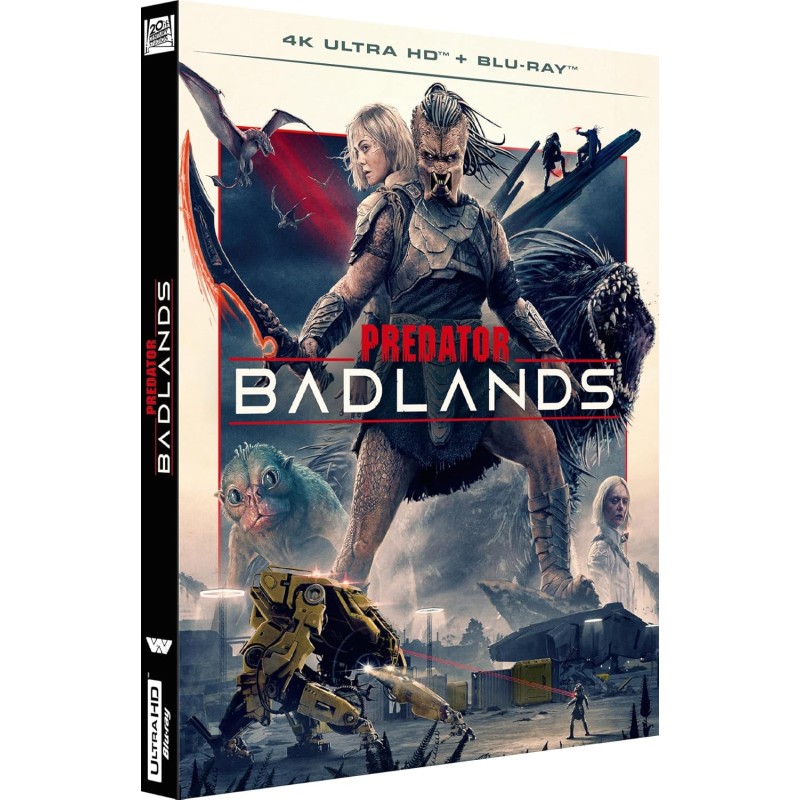 PREDATOR : BADLANDS - 4K UHD + BLU RAY