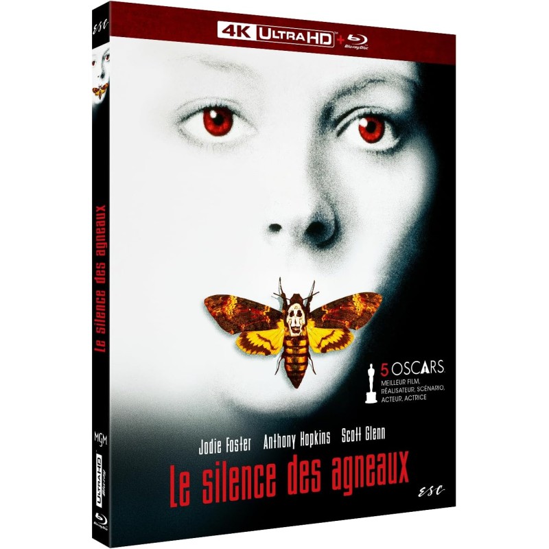 LE SILENCE DES AGNEAUX - 4K UHD + BLU RAY - EDITION COLLECTOR LIMITEE