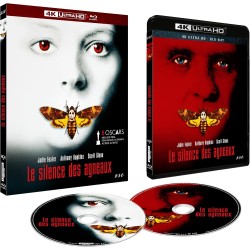 LE SILENCE DES AGNEAUX - 4K UHD + BLU RAY - EDITION COLLECTOR LIMITEE