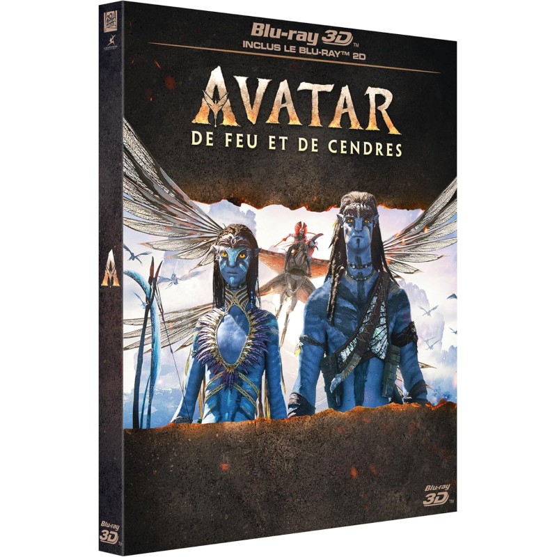 Avatar : De Feu et de cendres - Blu-ray 3D + Blu-ray 2D + Blu-ray bonus