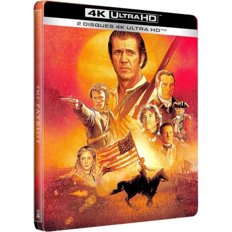 THE PATRIOT, LE CHEMIN DE LA LIBERTÉ - 2 4K UHD - STEELBOOK - IMPORT