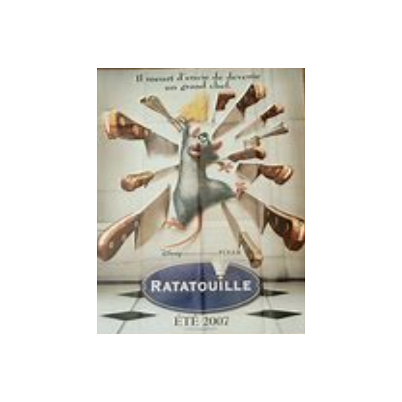 RATATOUILLE - affiche cinema originale 160x120