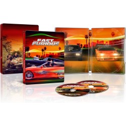 FAST AND FURIOUS - 25 ème ANNIVERSAIRE - 4K UHD + BLU RAY - STEELBOOK