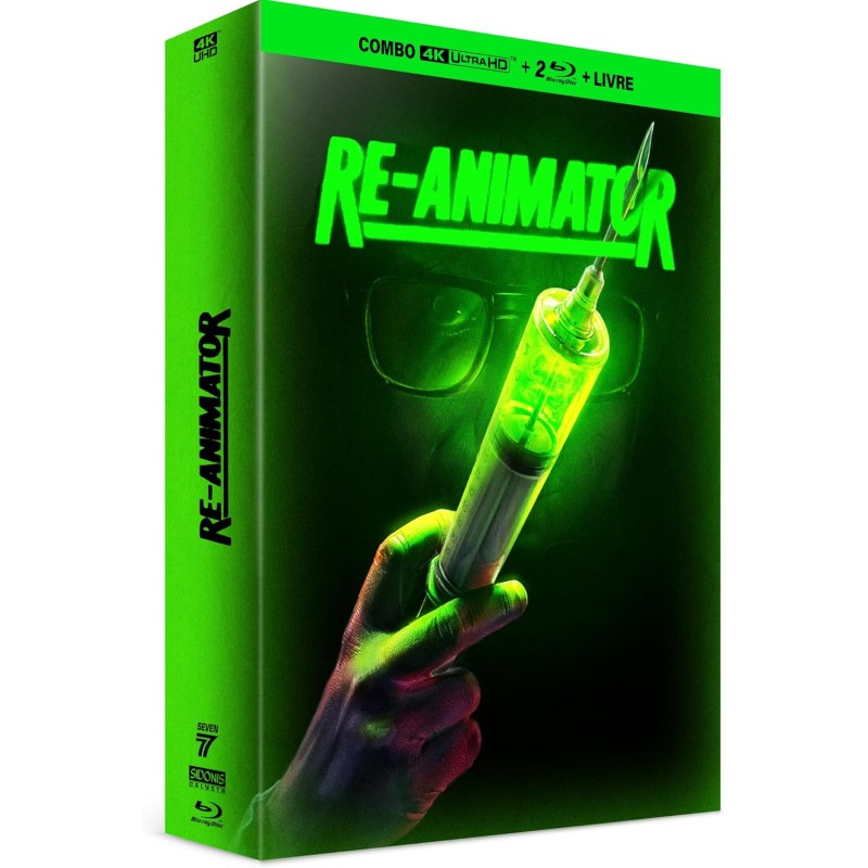 Re-Animator - Édition collector limitée - 4K UHD + Blu Ray + Blu Ray Bonus + Livre