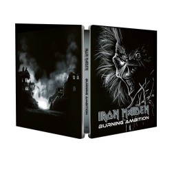 IRON MAIDEN : BURNING AMBITION - BLU RAY + 4K UHD - STEELBOOK