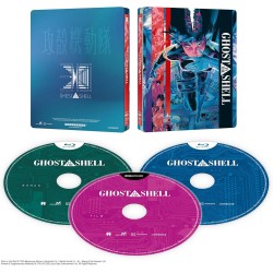 Ghost in the Shell - Steelbook - 4K UHD + Blu Ray - Edition spéciale 30ème anniversaire