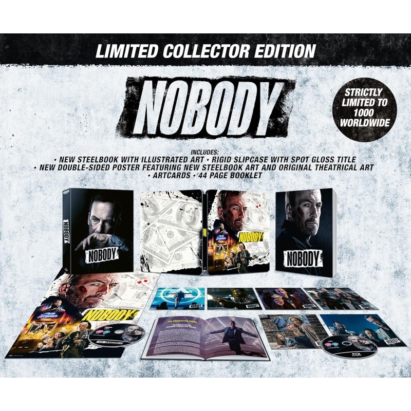 NOBODY -  4K UHD + BLU RAY - Collector's Edition - Steelbook