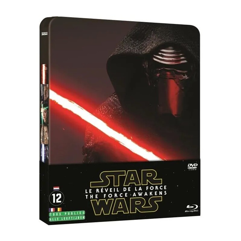 Star Wars : Le Réveil de la Force - BLU RAY + DVD - SteelBook - EDITION LIMITEE