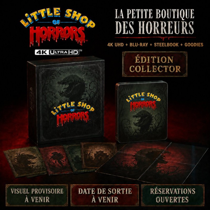 La Petite Boutique des Horreurs - 4K UHD + BLU RAY + Goodies - Édition Collector