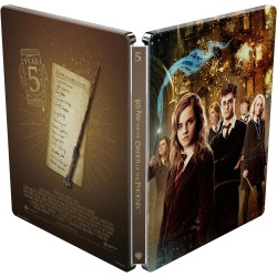 Harry Potter 25th Anniversary - LIBRARY CASE - 4K UHD + BLU RAY - SteelBook Collection