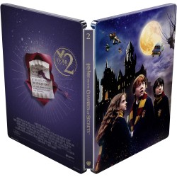 Harry Potter 25th Anniversary - LIBRARY CASE - 4K UHD + BLU RAY - SteelBook Collection