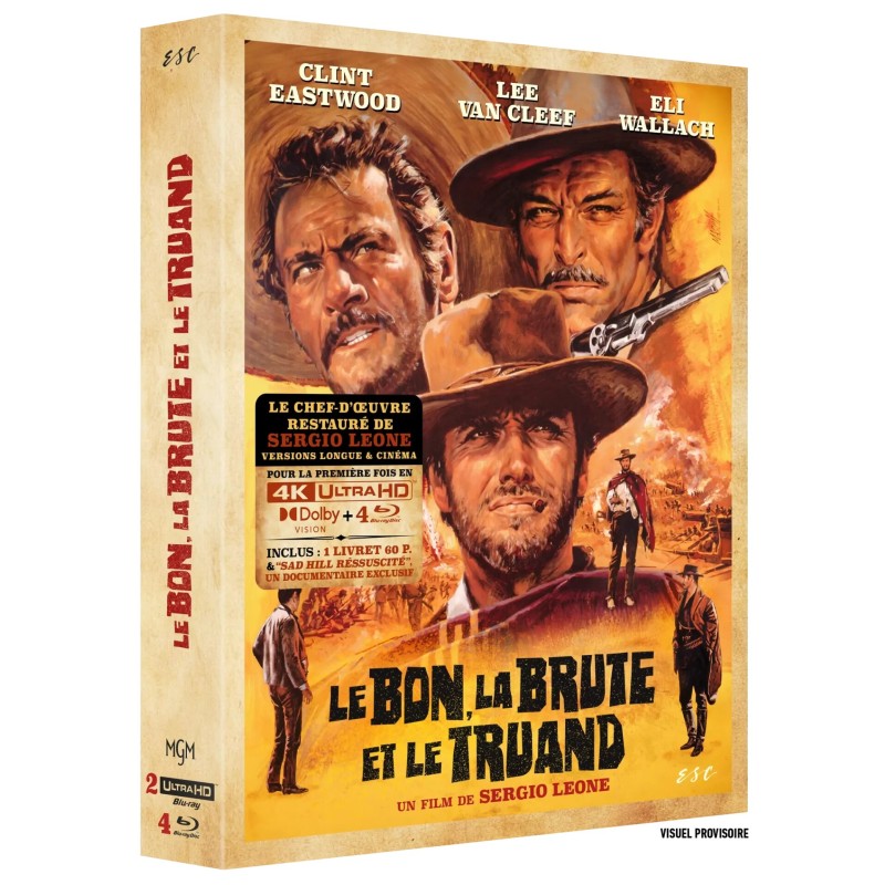LE BON, LA BRUTE ET LE TRUAND – ÉDITION COLLECTOR STEELBOOK & NUMÉROTÉE LIMITÉE