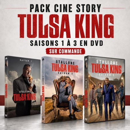 PACK CINE STORY – TULSA KING – SAISONS 1 À 3 – 9 DVD