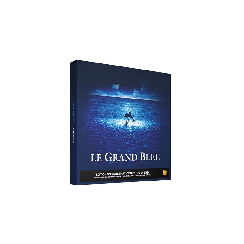 Le Grand Bleu - Édition Collector Limitée et Numérotée Édition Spéciale Fnac - BLU RAY + 4K UHD - SteelBook