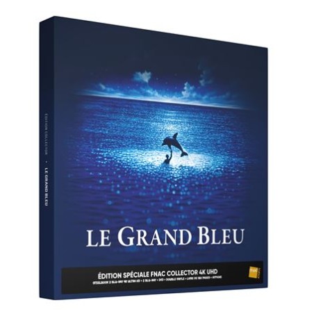Le Grand Bleu - Édition Collector Limitée et Numérotée Édition Spéciale Fnac - BLU RAY + 4K UHD - SteelBook