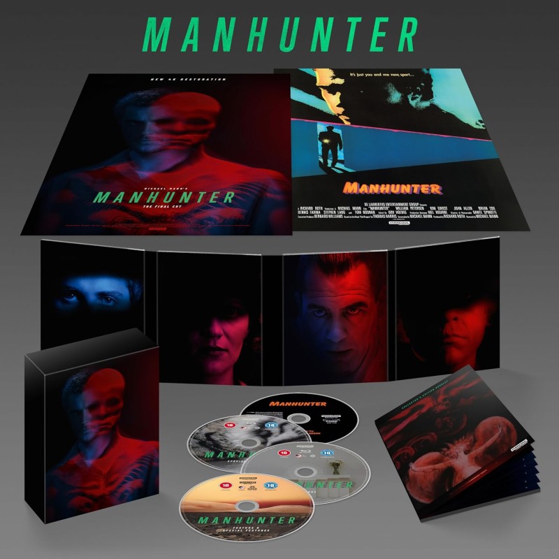 MANHUNTER : THE FINAL CUT – 4K UHD + BLU-RAY + CD – ÉDITION COLLECTOR LIMITÉE