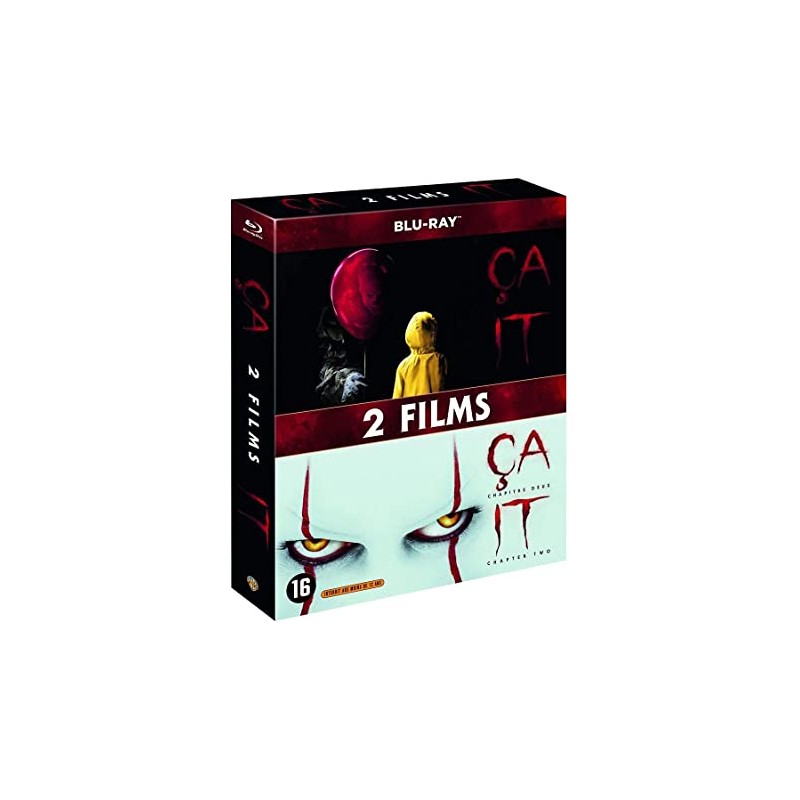 ÇA - Chapitres 1 & 2  - Coffret Blu-Ray - IMPORT