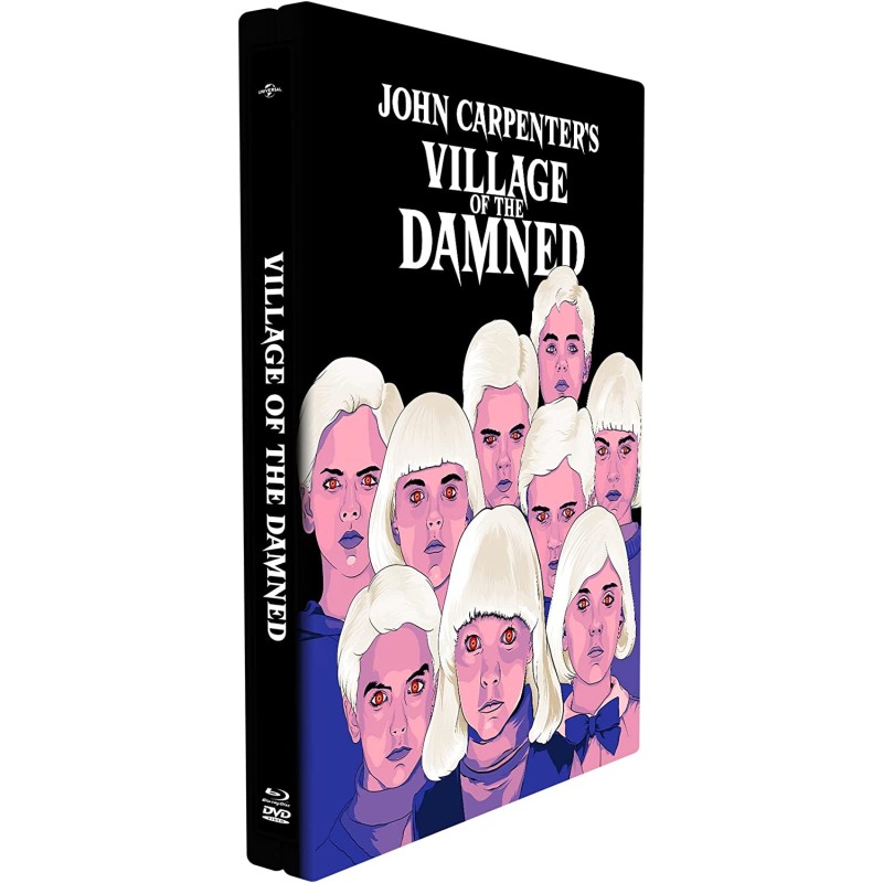 LE VILLAGE DES DAMNÉS - Blu-Ray + DVD -  SteelBook