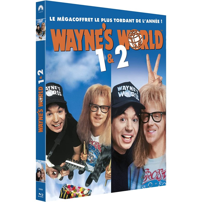 WAYNE'S WORLD  1 & 2 - BLU RAY