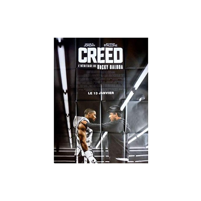 CREED - L'HÉRITAGE DE ROCKY BALBOA - AFFICHE ORIGINALE - 120 / 160