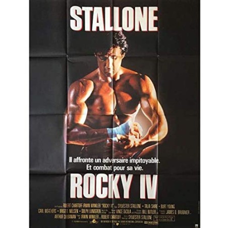 ROCKY IV - AFFICHE ORIGINAL - 120 / 160