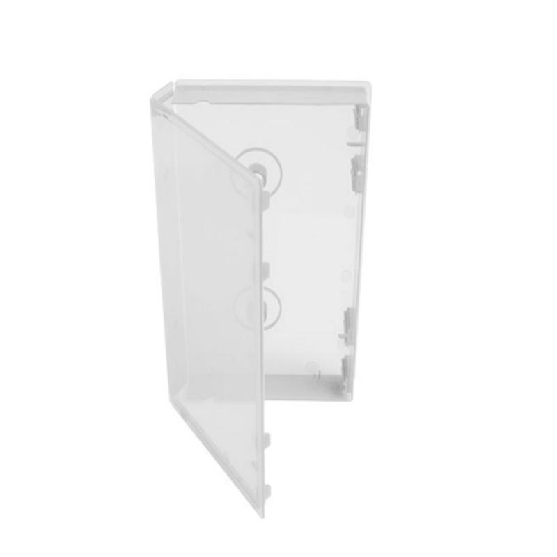 BOÎTIER REMPLACEMENT TRANSPARENT POUR CASSETTE VHS AVEC FIXATIONS TAMBOURS