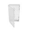 BOÎTIER REMPLACEMENT TRANSPARENT POUR CASSETTE VHS AVEC FIXATIONS TAMBOURS