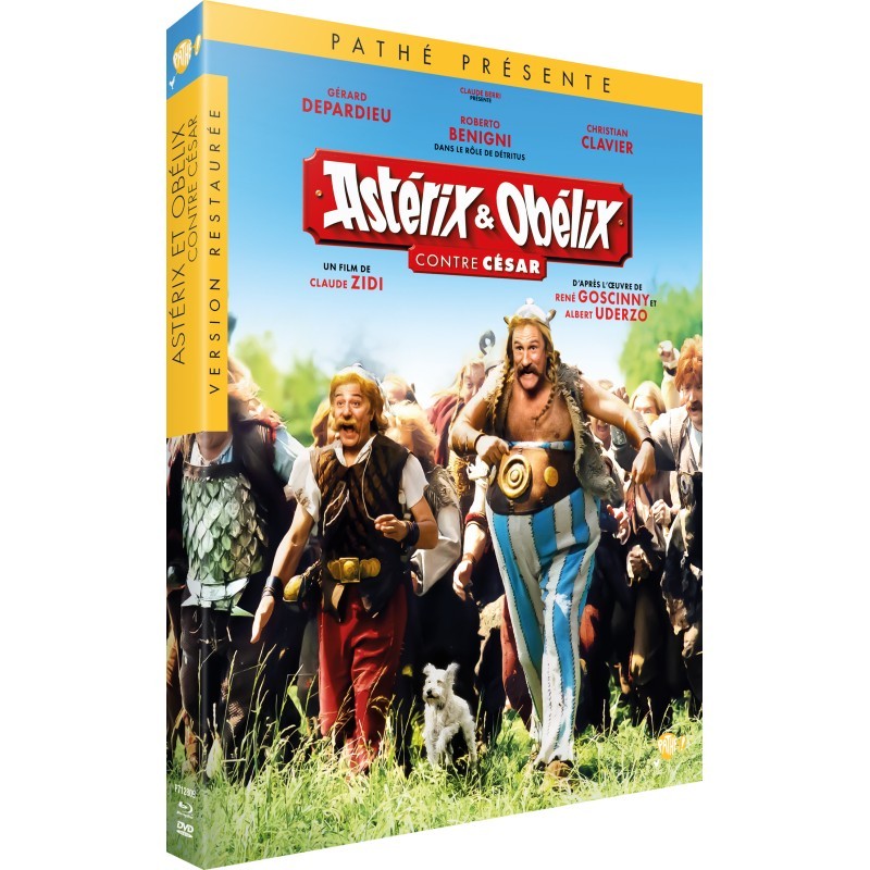 ASTÉRIX ET OBÉLIX CONTRE CÉSAR -  DVD + BLU RAY - EDITION LIMITEE