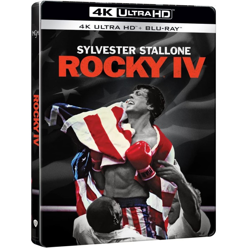 Rocky IV + ROCKY VS DRAGO - 4K + BR - STEELBOOK