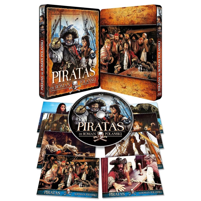 PIRATES - BLU RAY - METAL PACK avec 8 cartes postales