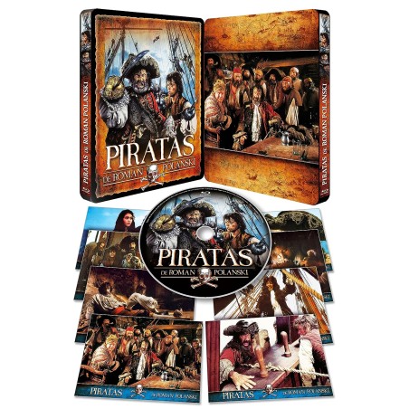 PIRATES - BLU RAY - METAL PACK avec 8 cartes postales