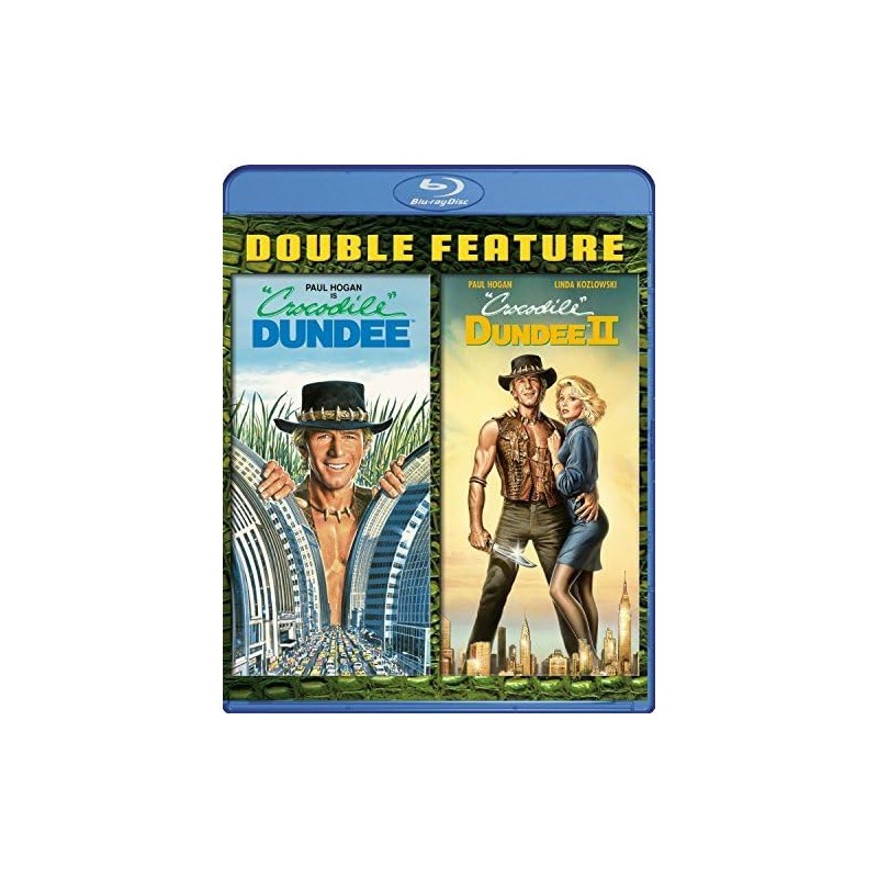 CROCODILE DUNDEE & CROCODILE DUNEE 2 - COMBO 2 FILMS AVEC PISTE FR
