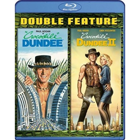 CROCODILE DUNDEE & CROCODILE DUNEE 2 - COMBO 2 FILMS AVEC PISTE FR