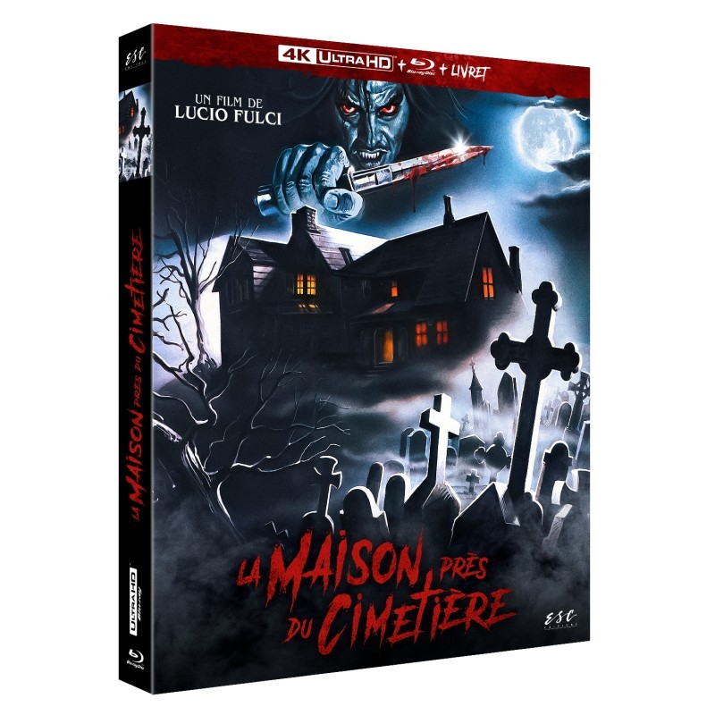 LA MAISON PRÈS DU CIMETIÈRE - 4K UHD + BLU RAY  - Édition limitée
