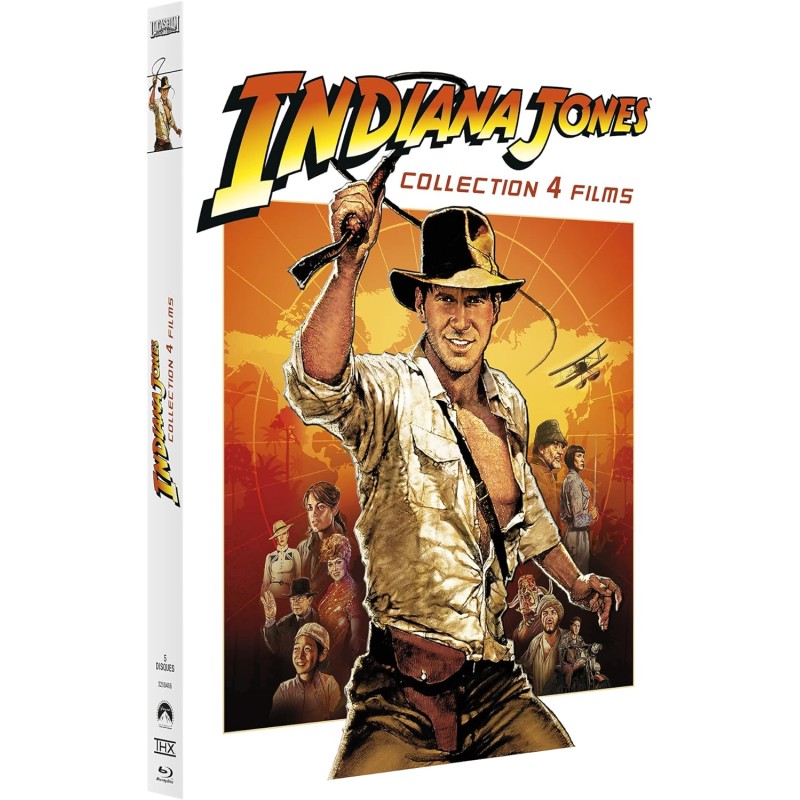Indiana Jones - 4 Films - Coffret Intégrale - BLU RAY